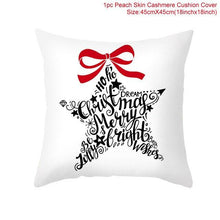 Load image into Gallery viewer, Santa Claus Cushion Cover Merry Christmas Christmas Deer Santa Claus Merry Christmas Decorative Sofa Throw Pillow Decorations For Home Christmas Ornament
