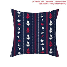 Load image into Gallery viewer, Santa Claus Cushion Cover Merry Christmas Christmas Deer Santa Claus Merry Christmas Decorative Sofa Throw Pillow Decorations For Home Christmas Ornament
