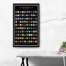Load image into Gallery viewer, Scratch Off 100 Poster Movies Of All Time Must-See Movies Unique Design Perfect Gift For Teens And Older
