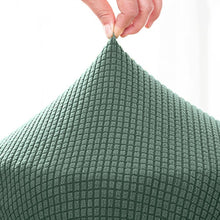 将图片加载到图库查看器，Seat Chair Slipcover Thickened Round Chair Cover Bar Stool Cover Elastic Stretchable Polyester Round Washable Stool Cushion Home Jacquard Bar Stool Covers Stretch Round Chair Seat Cover Chair Seat Slipcovers

