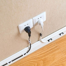 将图片加载到图库查看器，Self-Adhesive Wire Organizer Line Cable Plastic Clips
