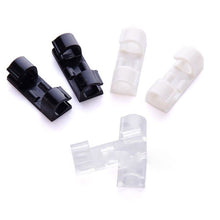 将图片加载到图库查看器，Self-Adhesive Wire Organizer Line Cable Plastic Clips
