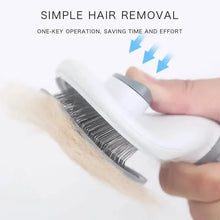 Load image into Gallery viewer, Self Cleaning Slicker Brush Suitable for Pets with Long or Short Hair
