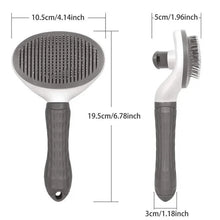 Load image into Gallery viewer, Self Cleaning Slicker Brush Suitable for Pets with Long or Short Hair
