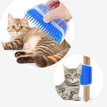 Load image into Gallery viewer, Self Groomer Cat Brush Angle Cat Massager Cat Accessories Self-raising Beautician Massage Comb Cat Toy Cat Supplies Teasing Cat  Self Groomer Cat Brush Interactive Cat Toy
