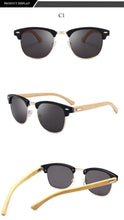 Load image into Gallery viewer, Semi Rimless Frame Driving Sunglasses Men Black Business Design Sun Glasses Stylish Cool Polarized Sunglasses For Men  Retro Frame New Driving Sunglasses Outdoor Round Shaped Elegant Shades  Comfortable Eyewear
