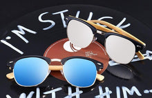 Load image into Gallery viewer, Semi Rimless Frame Driving Sunglasses Men Black Business Design Sun Glasses Stylish Cool Polarized Sunglasses For Men  Retro Frame New Driving Sunglasses Outdoor Round Shaped Elegant Shades  Comfortable Eyewear
