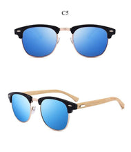 Load image into Gallery viewer, Semi Rimless Frame Driving Sunglasses Men Black Business Design Sun Glasses Stylish Cool Polarized Sunglasses For Men  Retro Frame New Driving Sunglasses Outdoor Round Shaped Elegant Shades  Comfortable Eyewear
