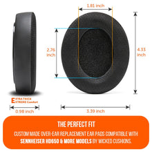 Load image into Gallery viewer, Sennheiser HD6XX &amp; HD600 Gel Earpads - WC FreeZe HD
