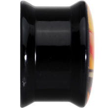 Load image into Gallery viewer, 5/8 Licensed Heart Eyes emoji Acrylic Double Flare Plug Set
