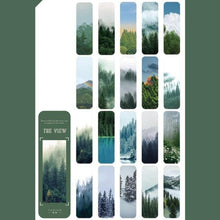 Load image into Gallery viewer, Sheets Scrapbooking Deco Craft Paper Bookmark For Teachers Students Classroom Rewards Supplies Page Markers Assorted Book Markers Durable Magnetic Page Clip For Students Teachers Reading
