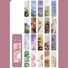 Load image into Gallery viewer, Sheets Scrapbooking Deco Craft Paper Bookmark For Teachers Students Classroom Rewards Supplies Page Markers Assorted Book Markers Durable Magnetic Page Clip For Students Teachers Reading
