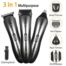 将图片加载到图库查看器，SHINON Men Electric Hair Clipper 3-in-1

