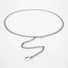 将图片加载到图库查看器，Shiny Women Metal Belt Luxurious Gold Dress Chain Belts Elegant Polished Adjustable Metal Mirror Waist Belt
