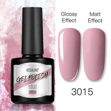 Load image into Gallery viewer, Shiny Womens Gel Nail Polish Permanent Painting Glossy Matte Effect For Manicure Nail Art Design For Womens and Girls
