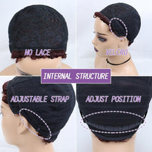 Load image into Gallery viewer, Short Curly Hair Wigs Pixie Cut Brazilian Human Hair For Black Women Natural Black 150% Density Glueless Afro Kinky Curly Human Hair Wig For Black Women Gifts for Girlfriends
