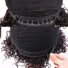 Load image into Gallery viewer, Short Kinky Curly Human Hair Wig Afro Short Wigs Pixie Cut Wig Human Hair No Lace Front Natural Brazilian Hair Pixie Wigs For For Black Women Gifts for Girlfriends
