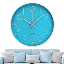 将图片加载到图库查看器，Silent Quartz Decorative Battery Powered Wall Clock
