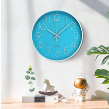 将图片加载到图库查看器，Silent Quartz Decorative Battery Powered Wall Clock
