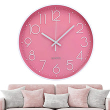 将图片加载到图库查看器，Silent Quartz Decorative Battery Powered Wall Clock
