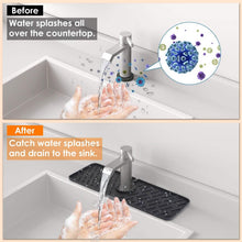 Load image into Gallery viewer, Silicon Faucet Kitchen Sink Mat
