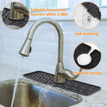 Load image into Gallery viewer, Silicon Faucet Kitchen Sink Mat
