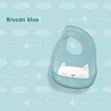 将图片加载到图库查看器，Silicone Bibs For Kids Newborn Baby Feeding Tableware Waterproof  Baby Bibs For Toddler Bib For Kids
