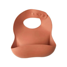 将图片加载到图库查看器，Silicone Bibs For Kids Newborn Baby Feeding Tableware Waterproof  Baby Bibs For Toddler Bib For Kids
