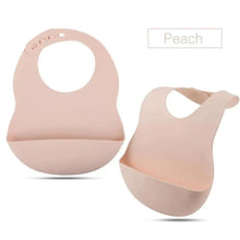 将图片加载到图库查看器，Silicone Bibs For Kids Newborn Baby Feeding Tableware Waterproof  Baby Bibs For Toddler Bib For Kids
