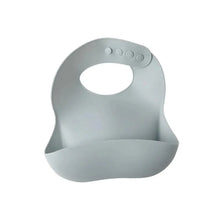 将图片加载到图库查看器，Silicone Bibs For Kids Newborn Baby Feeding Tableware Waterproof  Baby Bibs For Toddler Bib For Kids
