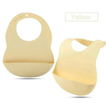 将图片加载到图库查看器，Silicone Bibs For Kids Newborn Baby Feeding Tableware Waterproof  Baby Bibs For Toddler Bib For Kids
