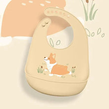将图片加载到图库查看器，Silicone Bibs For Kids Newborn Baby Feeding Tableware Waterproof  Baby Bibs For Toddler Bib For Kids
