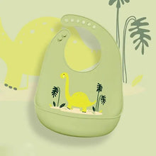 将图片加载到图库查看器，Silicone Bibs For Kids Newborn Baby Feeding Tableware Waterproof  Baby Bibs For Toddler Bib For Kids
