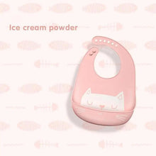 将图片加载到图库查看器，Silicone Bibs For Kids Newborn Baby Feeding Tableware Waterproof  Baby Bibs For Toddler Bib For Kids

