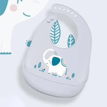 将图片加载到图库查看器，Silicone Bibs For Kids Newborn Baby Feeding Tableware Waterproof  Baby Bibs For Toddler Bib For Kids
