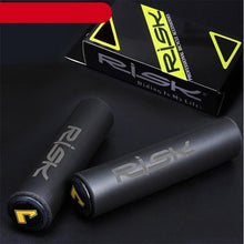 将图片加载到图库查看器，Silicone Bike Bicycle Grips Sponge Handlebar Soft Ultralight Grips Brake Grips Silicone Glove Handle Soft Sponge Non-Slip Bicycle Handle With End Holding Shock Resistance Absorbent Comfortable Design
