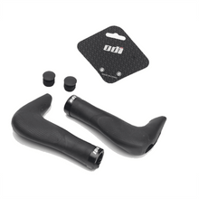 Load image into Gallery viewer, Silicone Bike Grips Soft Mountain Bike Grips Handlebar Aluminum Alloy Lock Ring Bike Handle Grips Bicycle Ergonomic Handle Bar End Grips Comfort Soft Lightweight Handle Bar Grips Lock On For Mountain Bike Cycling
