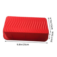 Load image into Gallery viewer, Silicone Cake Mold Baking Accessories Rectangular Bread Mold Toast Pan Cake Moulds Home Kitchen Tools Silicone Bread Loaf Pan Non-Stick Silicone Baking Mold For Homemade Baking Cakes Breads
