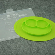 Load image into Gallery viewer, Silicone Feeding Placemat and 3-Section Plate
