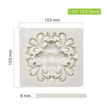 将图片加载到图库查看器，Silicone Flower Molds Fondant Craft Cake Candy Chocolate Sugarcraft Ice Pastry Baking Tool Mould Soap Mold Cake Decoration Silicone Mold Flower Fondant Cake Baking Molds Flowers Candy Cake Mould
