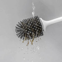 Load image into Gallery viewer, Silicone Head Toilet Brush Quick Draining Clean Tool
