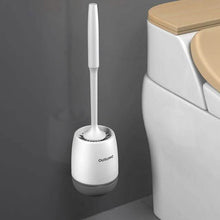 Load image into Gallery viewer, Silicone Head Toilet Brush Quick Draining Clean Tool
