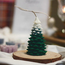 将图片加载到图库查看器，Silicone Mould Christmas Tree Shaped Cake Mold Decoration Tools Candle Mold Baking Tool Home Decoration For Christmas Party 3D Tree Shaped Candle Silicone Mold 4Pcs Different Xmas Pine Molds
