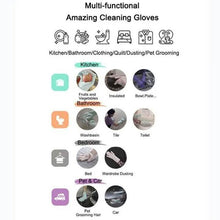 将图片加载到图库查看器，Silicone Scrubber Bristly Gloves

