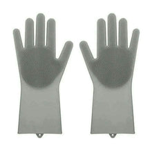 将图片加载到图库查看器，Silicone Scrubber Bristly Gloves
