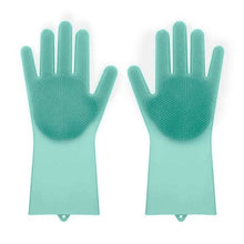 将图片加载到图库查看器，Silicone Scrubber Bristly Gloves
