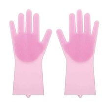 将图片加载到图库查看器，Silicone Scrubber Bristly Gloves
