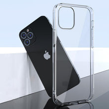 将图片加载到图库查看器，Silicone Soft Phone Case for iPhone 14 13 12 11 Pro Max XR X XS Max 7 8 Plus Back Cover Case for iPhone 14 13 12 11 Pro Max Transparent Soft Flexible Anti-Yellowing Shockproof Camera Protection Case For iPhone
