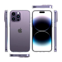将图片加载到图库查看器，Silicone Soft Phone Case for iPhone 14 13 12 11 Pro Max XR X XS Max 7 8 Plus Back Cover Case for iPhone 14 13 12 11 Pro Max Transparent Soft Flexible Anti-Yellowing Shockproof Camera Protection Case For iPhone
