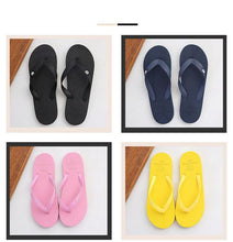 将图片加载到图库查看器，Simple Colors Comfortable Slippers Flip Flop Women Summer Fashion Casual Non-Slip Couple Flip Flops Breathable Beach Flip Flops For Women Summer Beach Slide Sandals
